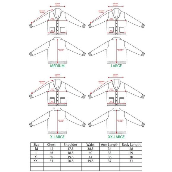 Detroit Red Wings NHL Women's Ugly Cardigan - Picture 3 of 3